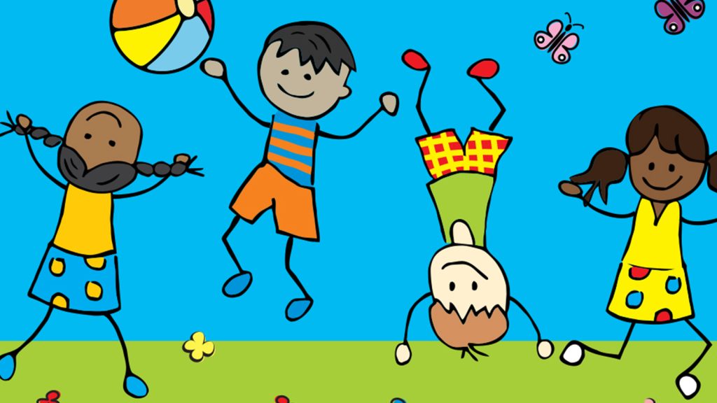 cartoon kids graphic